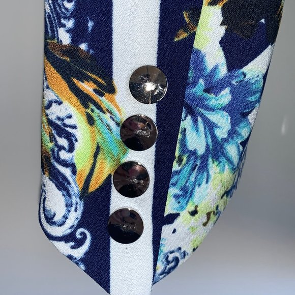 Alberto Makali Floral Blazer Size Medium - Picture 6 of 10